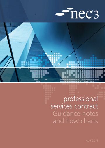 These guide notes explain the structure of the Professional Services Contract and the reasons for its provisions. The second part of the book contains flow charts which set out the procedural logic of the 28 clauses that can be presented with benefit by flow charting.   
