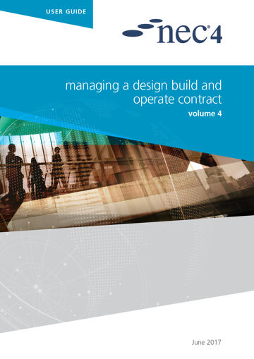 This document will provide guidance on the contract management for a Design, Build and Operate Contract.