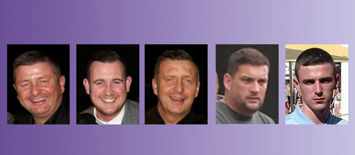 Reward: do you have information on these five men?