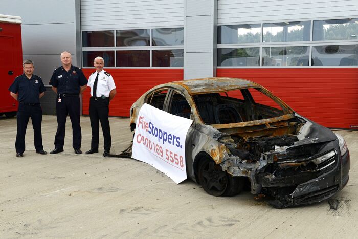 Fire Services in the North East partner with Crimestoppers to help tackle deliberate fires