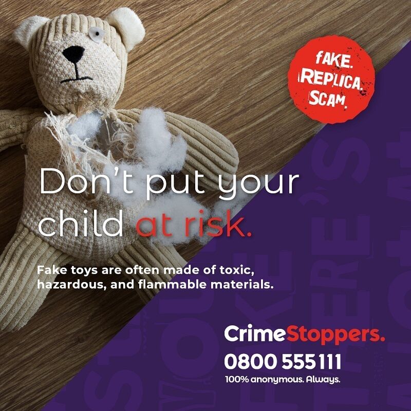 Our charity warns not to short-circuit safety for a bargain when buying knock-off toys and electroni
