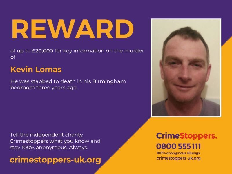 Birmingham: £20,000 reward after man found stabbed to death in bedroom