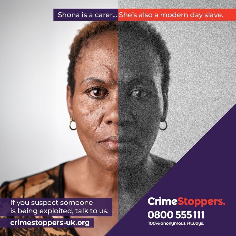 Amid surge in modern slavery we ask people to spot the signs & speak up 