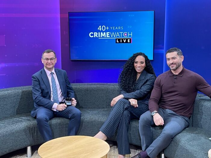Crimestoppers Chief highlights public trust and police abuse reporting success on BBC’s Crimewatch Live
