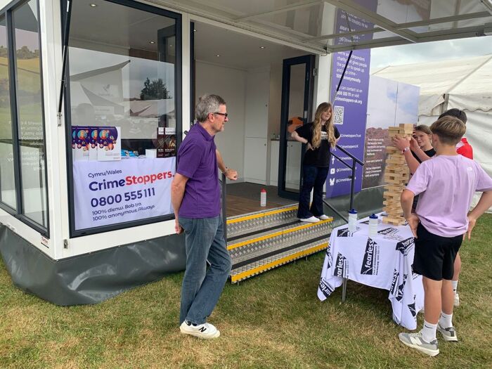 Crimestoppers Wales at the Royal Welsh Show