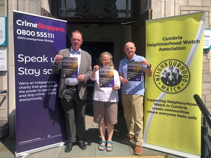 We launch joint campaign with Cumbria Neighbourhood Watch to tackle crime