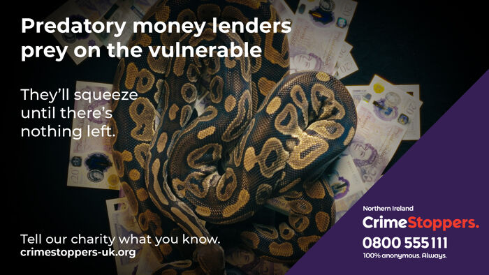 Northern Ireland: Speak up anonymously about predatory money lending 