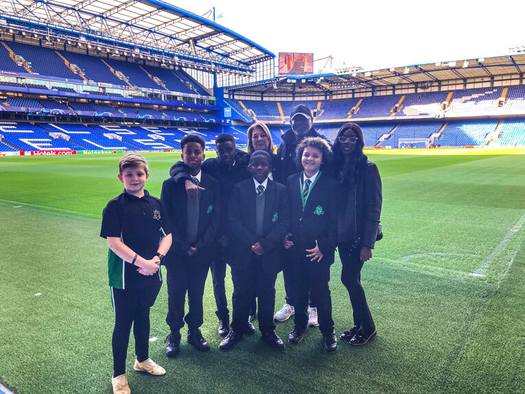 First ever black player for Chelsea FC partners with Crimestoppers’ youth service Fearless 