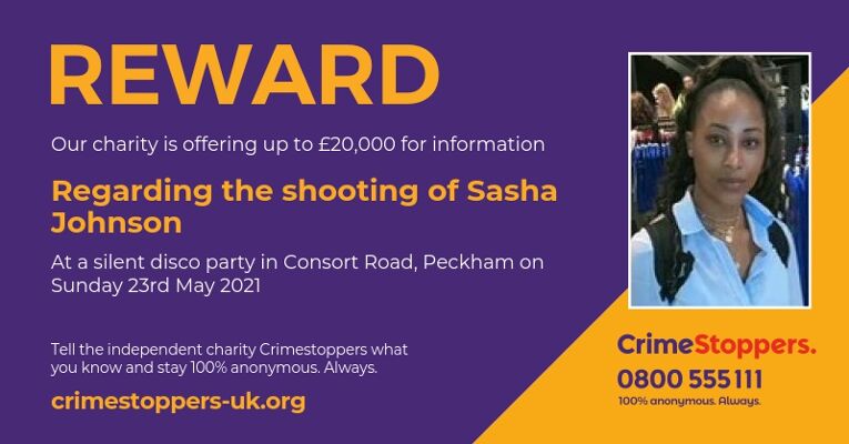 London: Reward offered over shooting of human rights champion Sasha Johnson