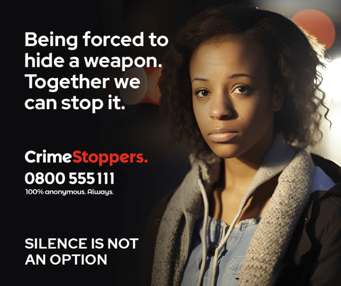 We appeal for help to loosen the grip of crime gangs