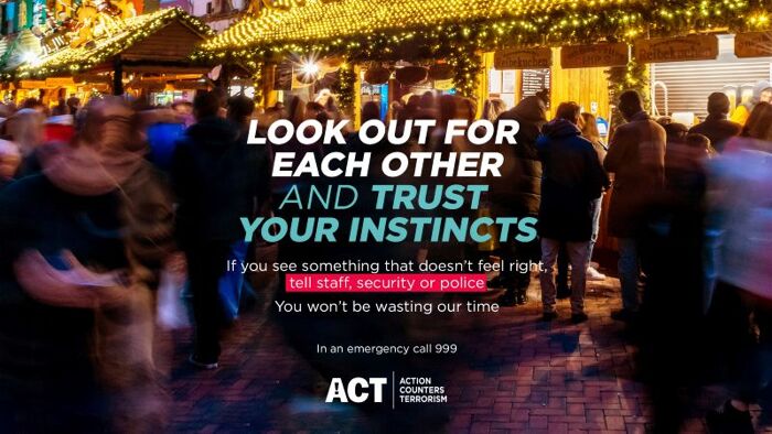 Look out for each other and trust your instincts this Christmas 