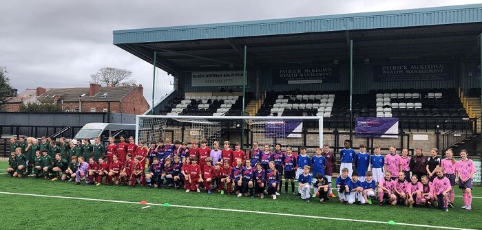 Local football clubs and Crimestoppers come together to help reduce knife crime on Merseyside