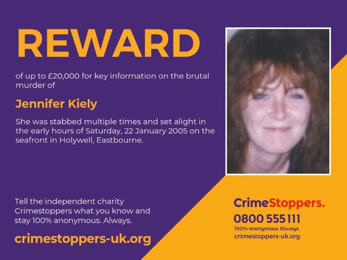 Reward to catch killer of ‘well-known Eastbourne local’ offered on 19-year anniversary