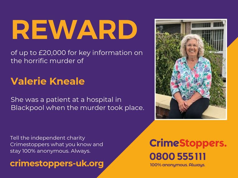 Lancashire: £20,000 reward to help catch killer of loving retired mum 