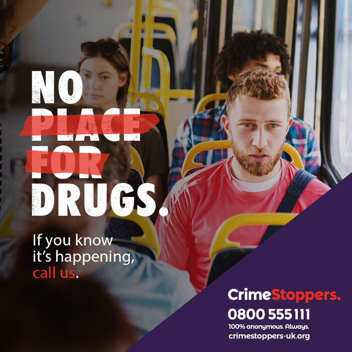 We join forces with South West police to say no to harmful drugs