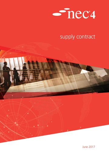 The NEC4 Supply Contract (SC) is used for the local and international procurement and supply of high-value goods and associated services.