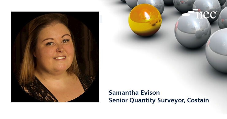 An interview with Samantha Evison, Senior Quantity Surveyor about the NEC accreditation course