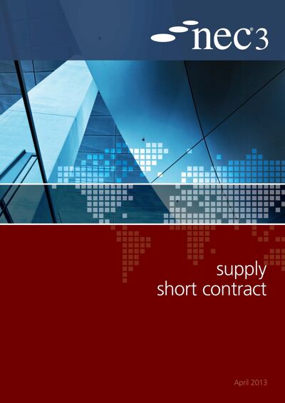 NEC3: Supply Short Contract (SSC)
