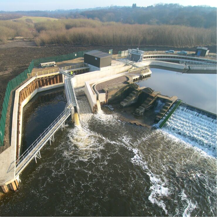 Kirkthorpe Hydropower Station, Wakefield, UK