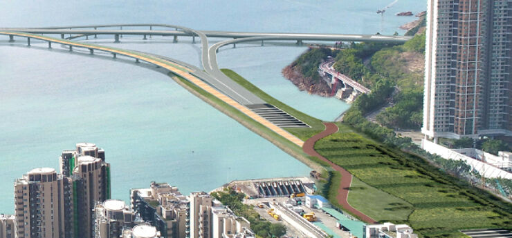 Four NECs used for Tseung Kwan O tunnel approaches