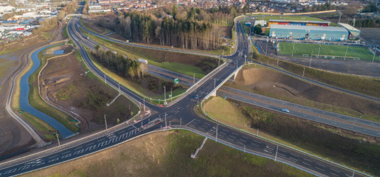 Perth’s new junction wins NEC contract of the year