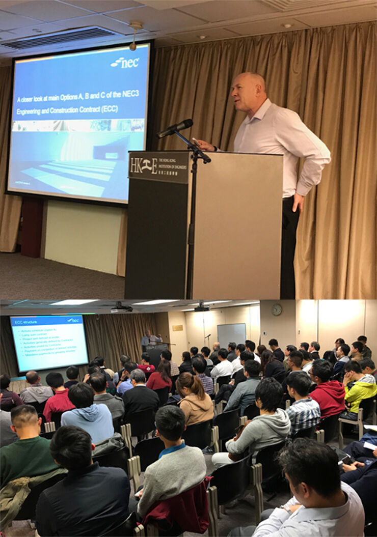 NEC3 Seminar at The Hong Kong Institution of Engineers
