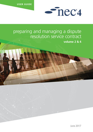 This document will provide guidance on the contract preparation and management for a Dispute Resolution Service Contract (DRSC). 