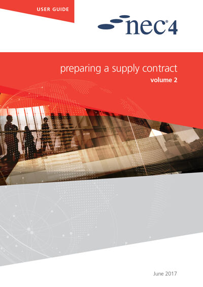 NEC4: Preparing a Supply Contract