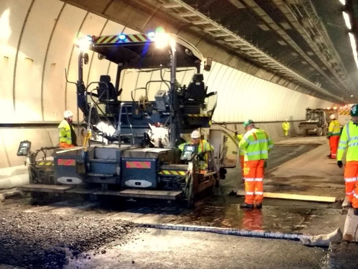 M4 Brynglas Tunnels refurbishment, UK