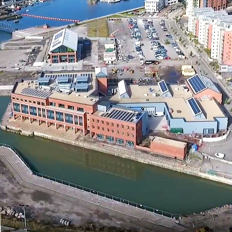 SA1 Swansea Waterfront campus, University of Wales Trinity Saint David